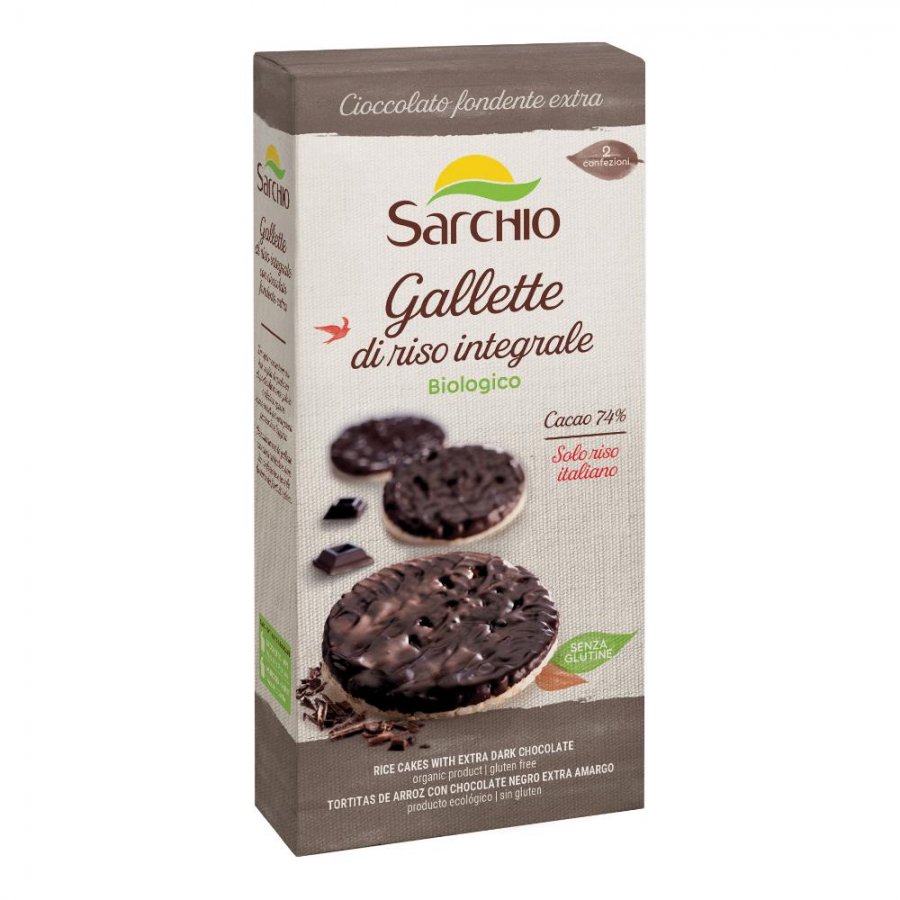 SARCHIO Gallette Cioccolato Fondente 100g