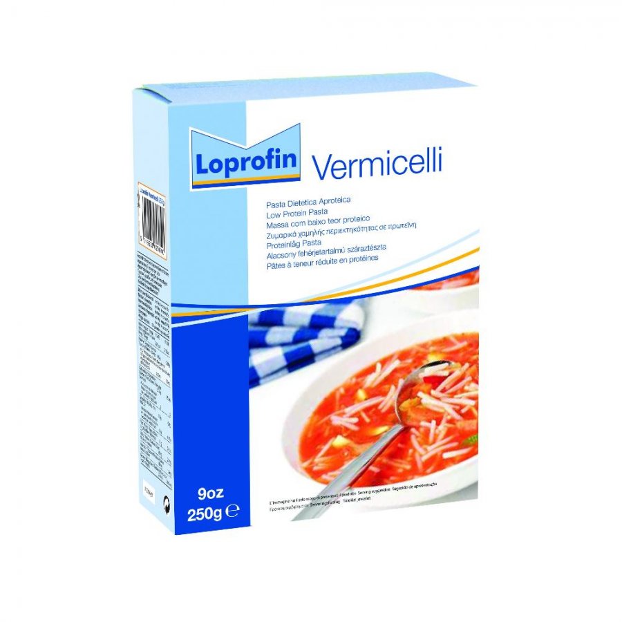 Loprofin Vermicelli 250g - Pasta a Basso Contenuto Proteico