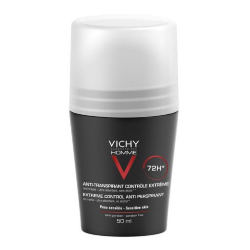 Vichy Homme Deo Anti-Traspirante Uomo 50ml - Protezione duratura e freschezza per una giornata attiva