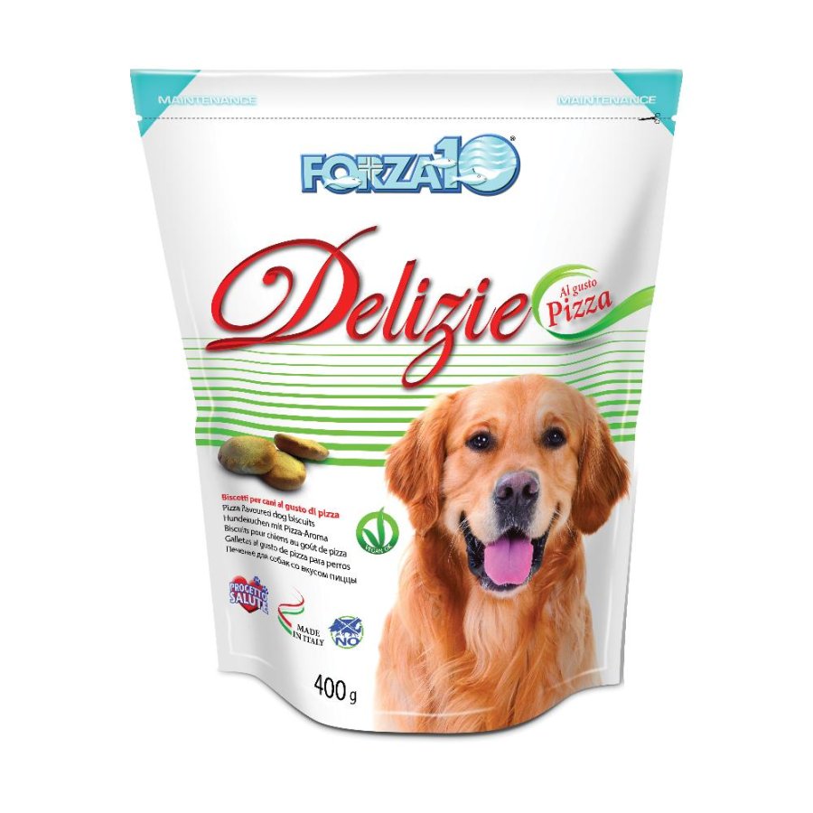 FORZA10 CANE SNACK DELIZIE PIZZA 400GR FORZA10 CANE SNACK DELIZIE PIZZA 400GR