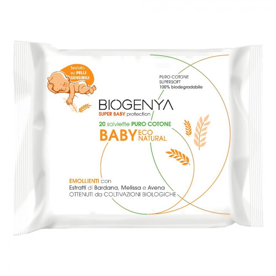 Diva - Biogenya Salviette Baby Cot.20pz