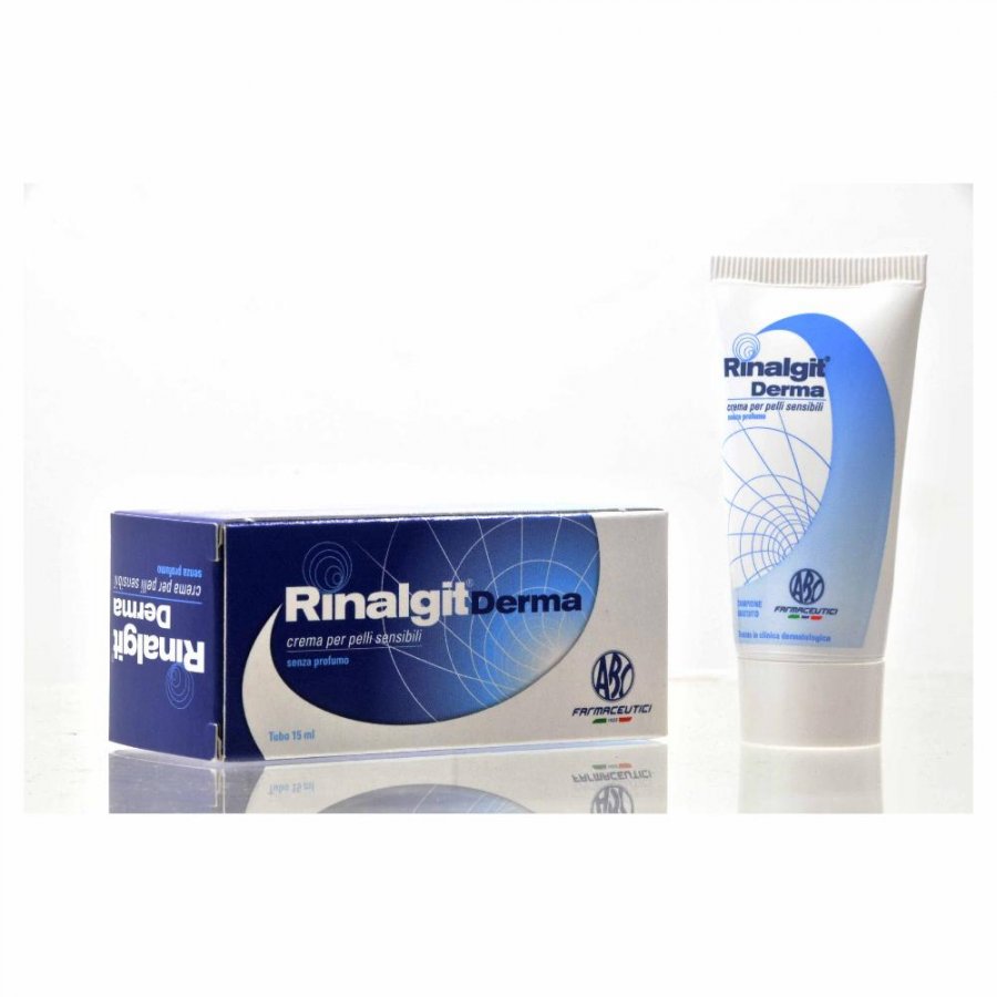 Rinalgit Derma - Crema Idratante per Pelle Sensibile 15ml