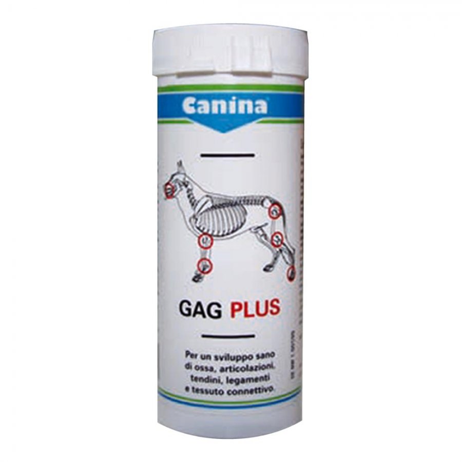 Gag Plus Integratore per Ossa e Articolazioni del Cane - 120 Tavolette, Supporto Completo per la Salute Articolare Canina