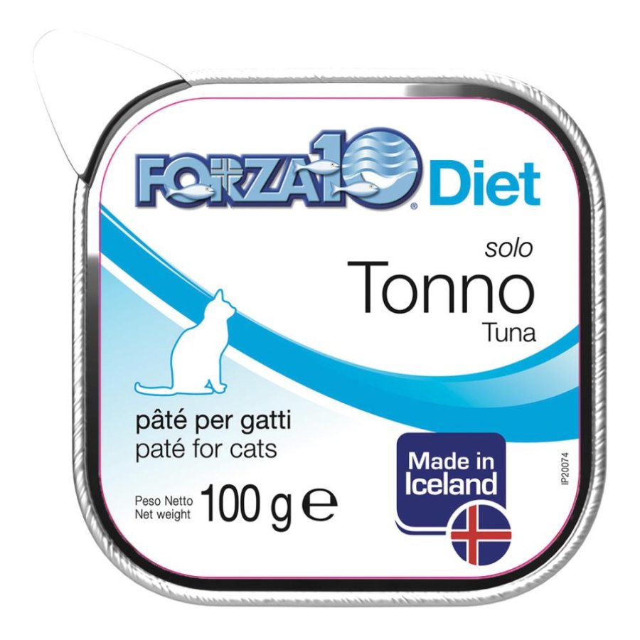 FORZA10 GATTO DIET PATE' SOLO TONNO 100GR (vaschetta) FORZA10 GATTO DIET PATE' SOLO TONNO 100GR (vaschetta)