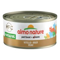 Almo Nature Alimento per Gatto Gusto Vitello 70g - Pieno di Gusto e Benessere