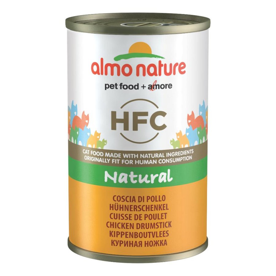 ALMO NATURE GATTO HFC NATURAL COSCIA DI POLLO 140GR (lattina)