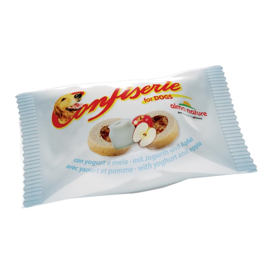 ALMO NATURE CANE SNACK CONFISERIE YOGURT MELA 20GR
