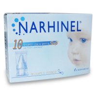 Narhinel - 10 Ricambi Soft Usa e Getta Con Filtro Assorbente per Aspiratore Nasale