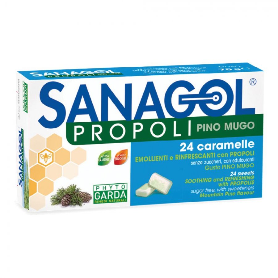 SANAGOL Propoli 24 Caramelle S/Z