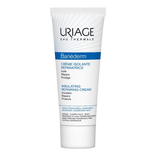 Uriage Bariederm - Crema Isolante Riparatrice 75ml per Pelle Secca e Danneggiata