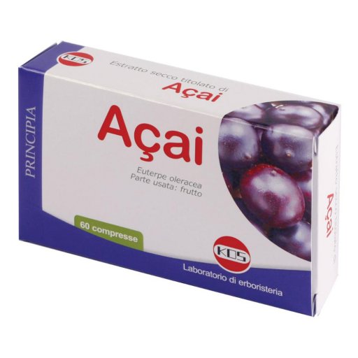 ACAI 60 Cpr 24g KOS - Integratore Alimentare con Acai, 60 Compresse, Salute Naturale