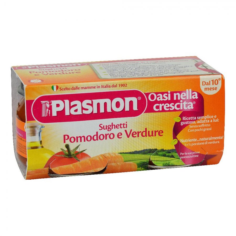 PLASMON Sugo Pomodoro Verdure 2x80g