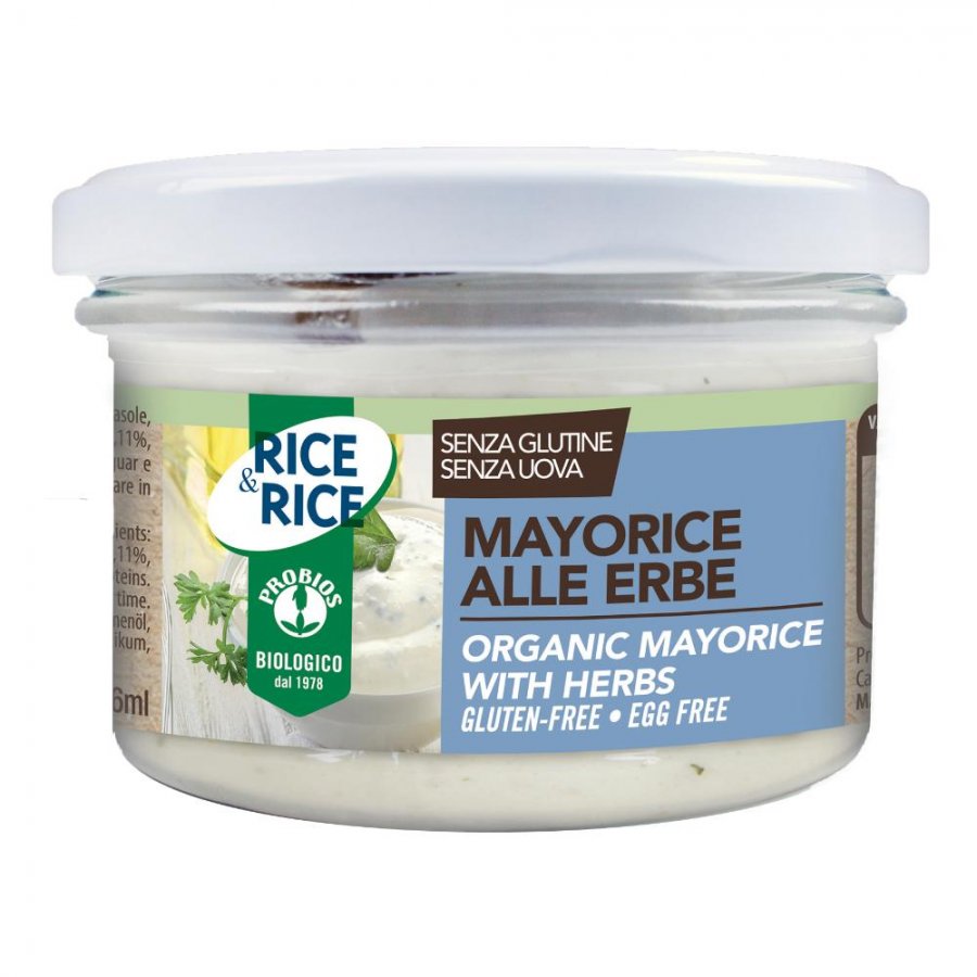 RICE & RICE Salsa Mayorice c/Erbe 165g