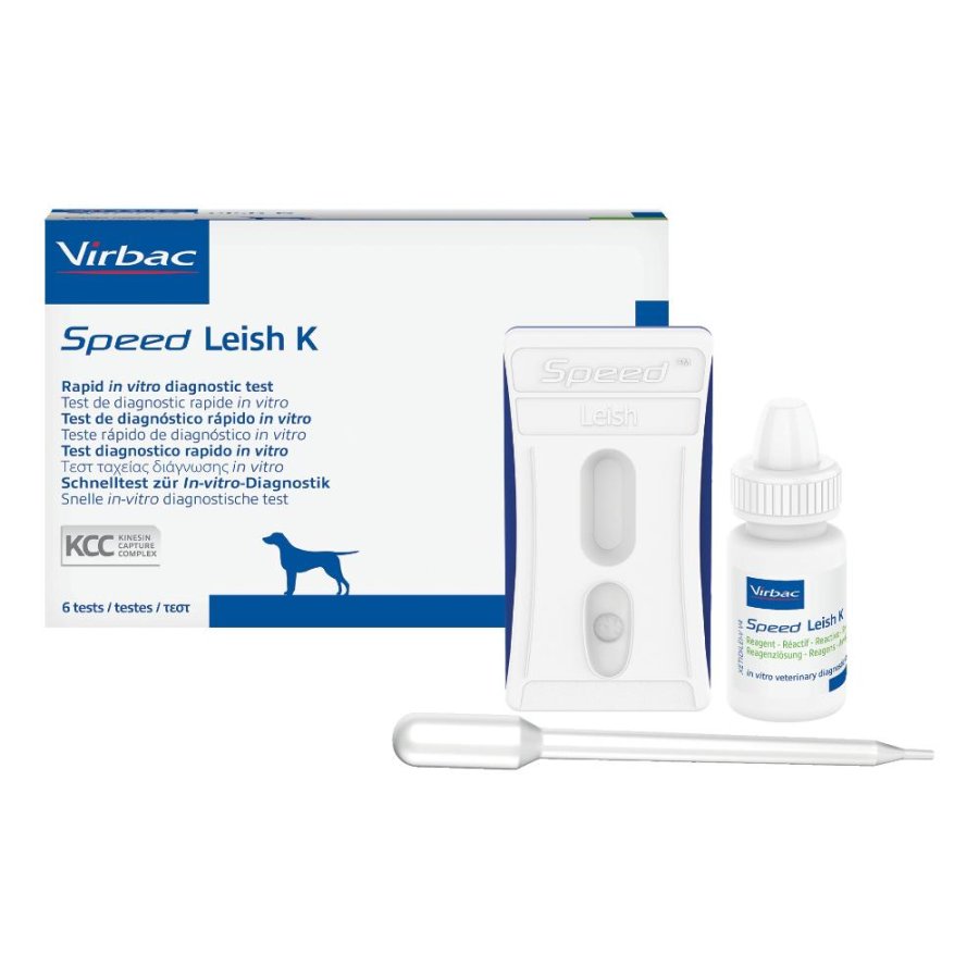 SPEED LEISH K TEST SCATOLA 6PZ - VIRBAC