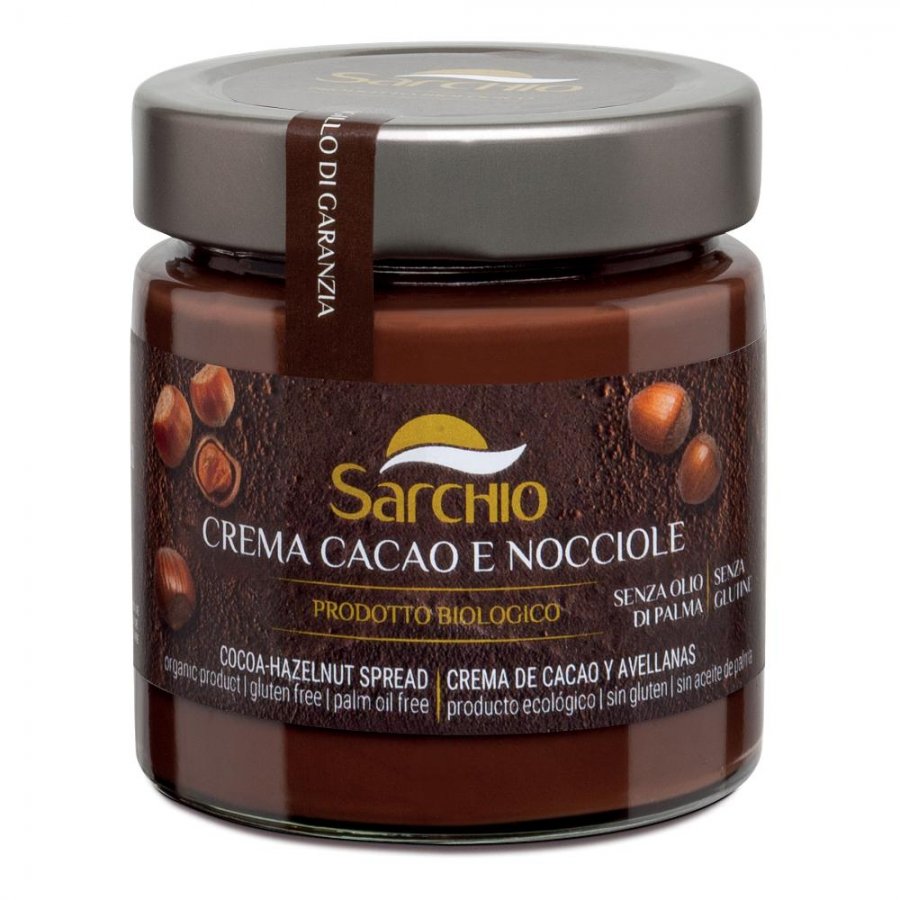 SARCHIO Crema Cacao Nocciole S/Latte 200g