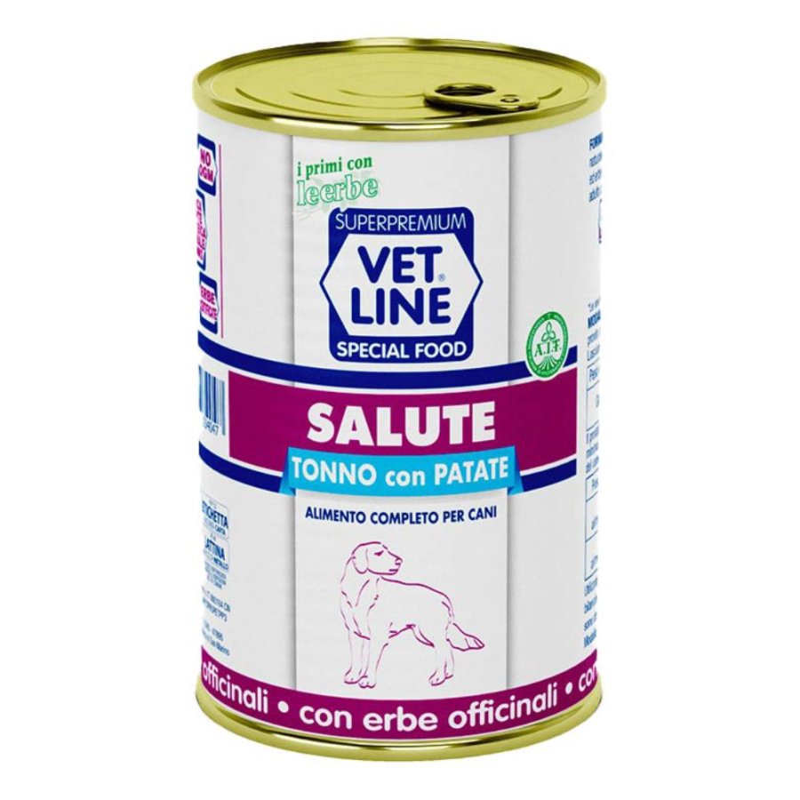 OLISTIKA VET LINE CANE SALUTE TONNO PATATE 400GR (lattina)