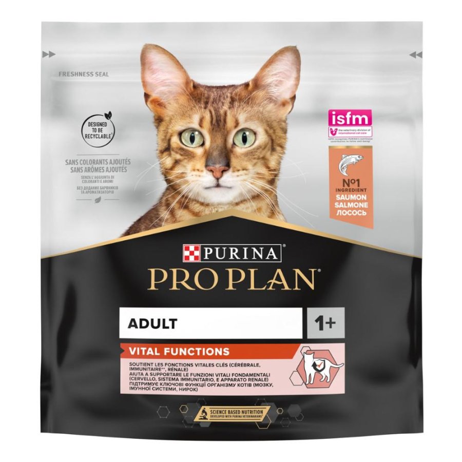 NESTLE' PURINA PRO PLAN GATTO VITAL FUNCTIONS ADULT SALMONE 400GR