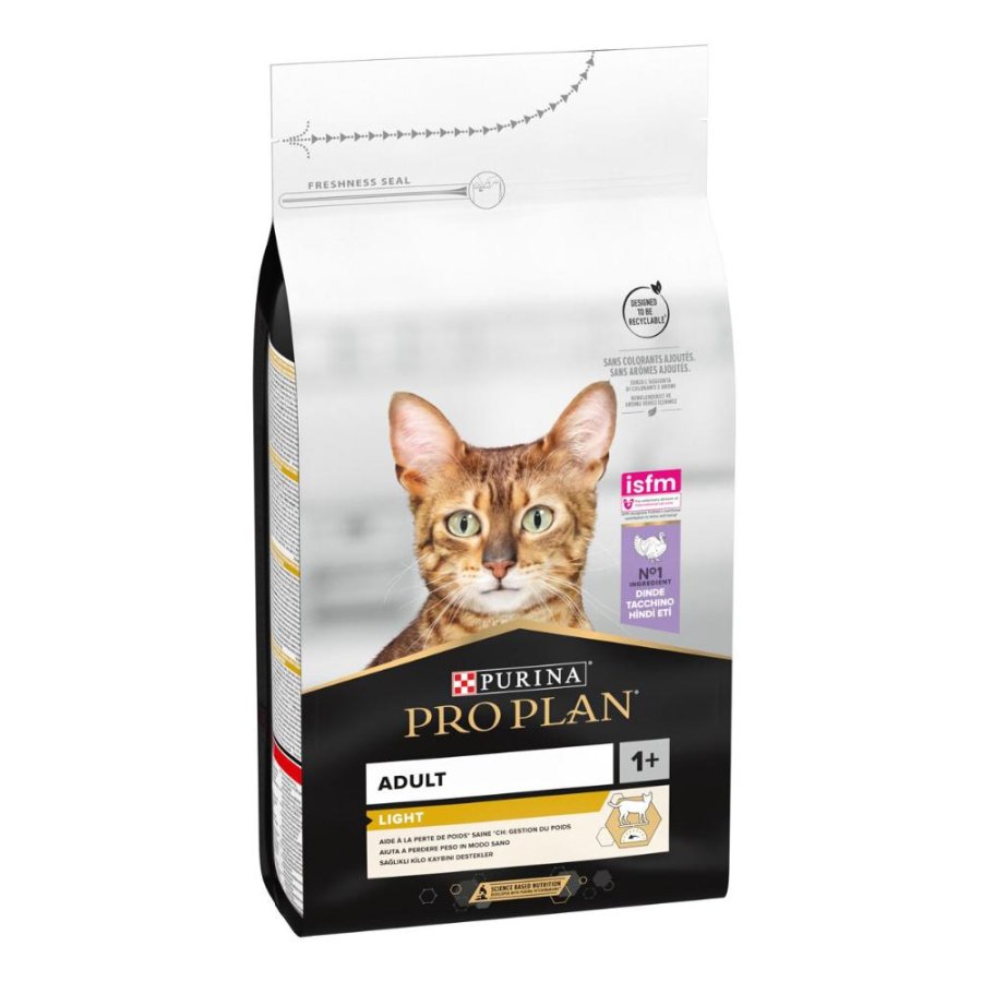 NESTLE' PURINA PRO PLAN GATTO LIGHT ADULT TACCHINO 1,5KG
