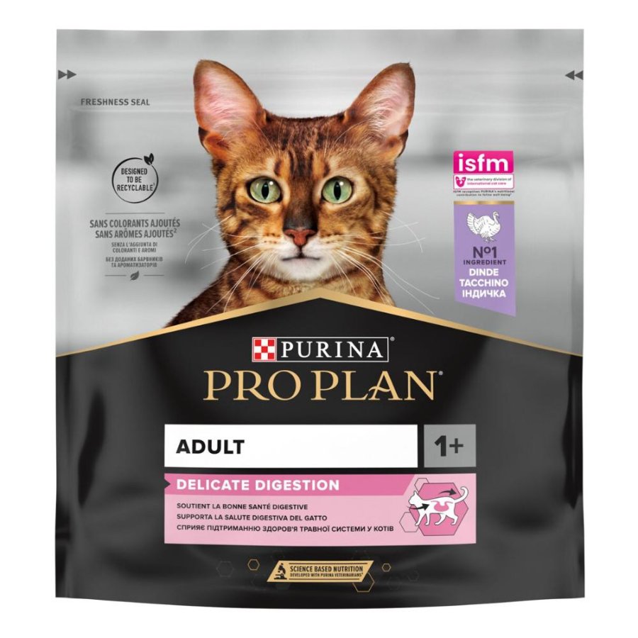 NESTLE' PURINA PRO PLAN GATTO OPTIDIGEST DELICATE ADULT TACCHINO 400GR