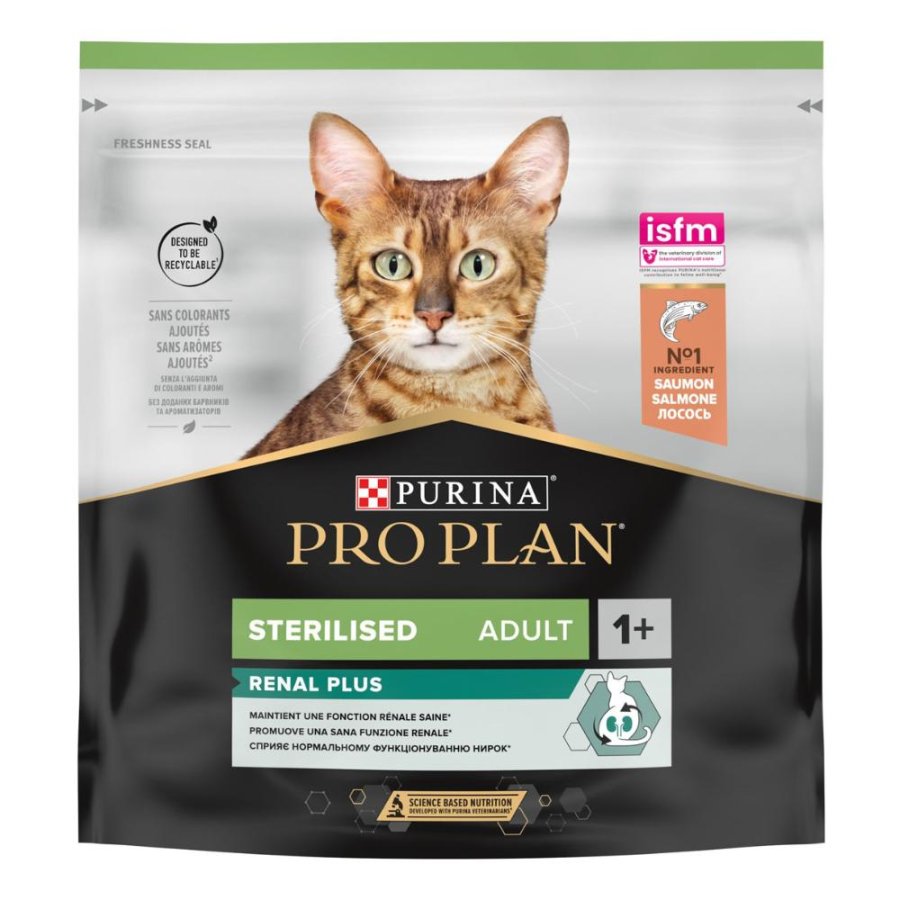 NESTLE' PURINA PRO PLAN GATTO RENAL PLUS STERILISED ADULT SALMONE 400GR