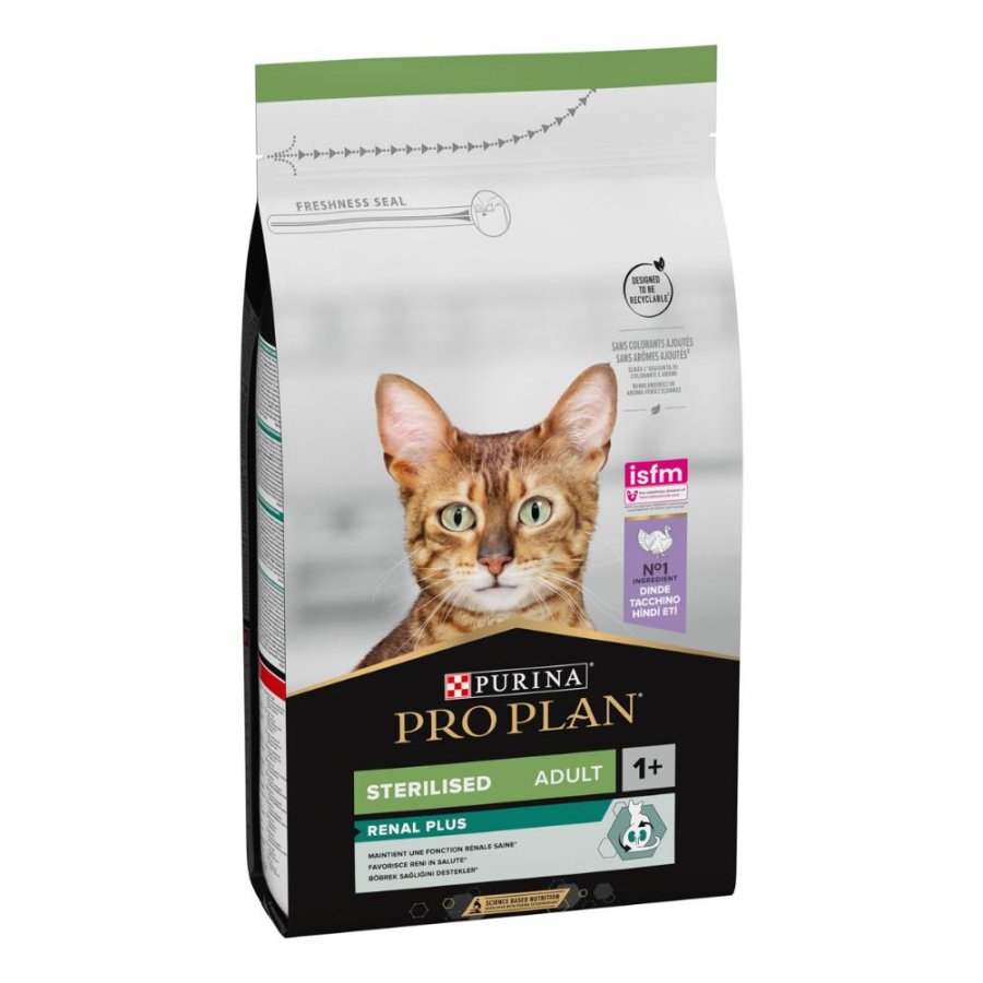 NESTLE' PURINA PRO PLAN GATTO RENAL PLUS STERILISED ADULT TACCHINO 1,5KG