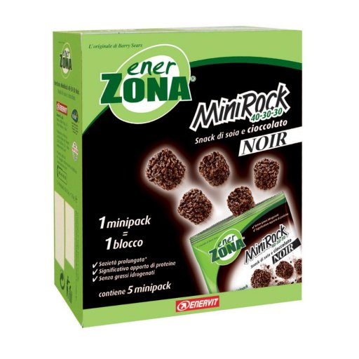 Enerzona Minirock 40-30-30 Noir 5 Minipack