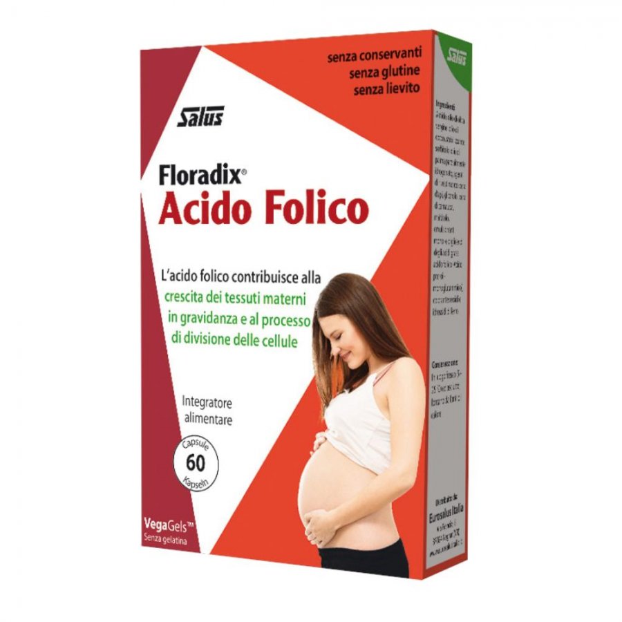 FLORADIX Acido Folico 90 Cps