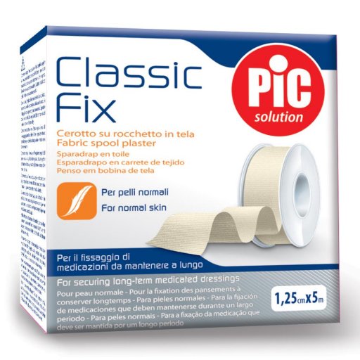 Cerotto In Rocchetto Pic Classic Fix Tela Bianco 2,5 x 500 Cm Fustella