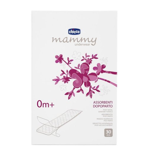 Chicco Assorbente Post Parto Mamma 30 Pezzi - Massima Protezione Dopo il Parto