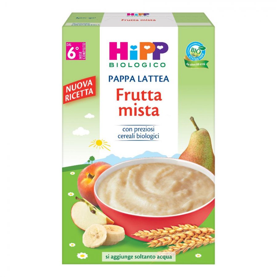 HIPP BIO Pappa Lattea Frutta Mista 250g