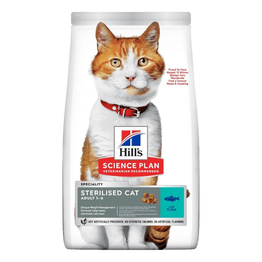 HILL'S GATTO SCIENCE SPECIALITY STERILISED YOUNG ADULT TONNO 300GR