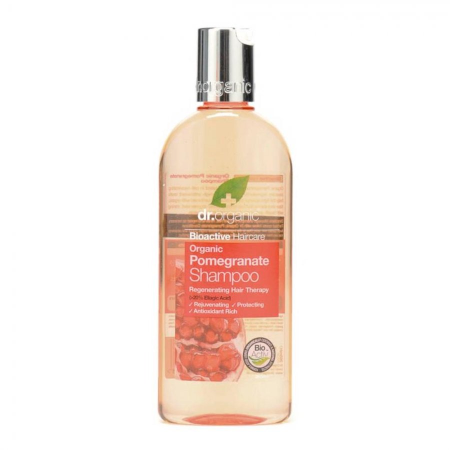 Dr. Organic Pomegranate Shampoo 265 ml - Idratazione Naturale per Capelli Splendenti