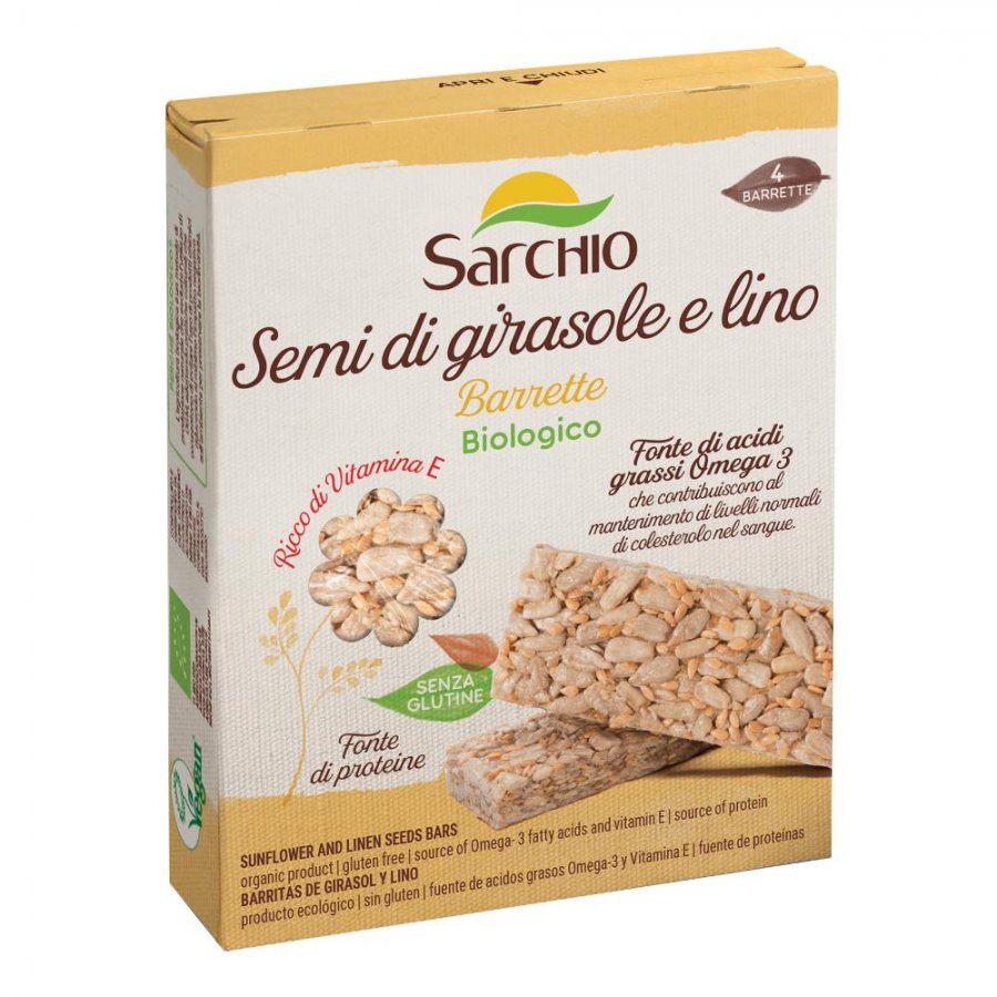 SARCHIO Snack Semi Girasole/Lino 80g