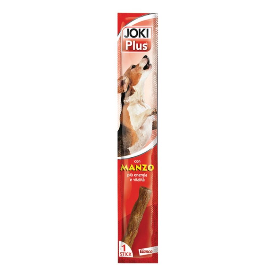 JOKI PLUS CANE SNACK STICK MANZO 12GR