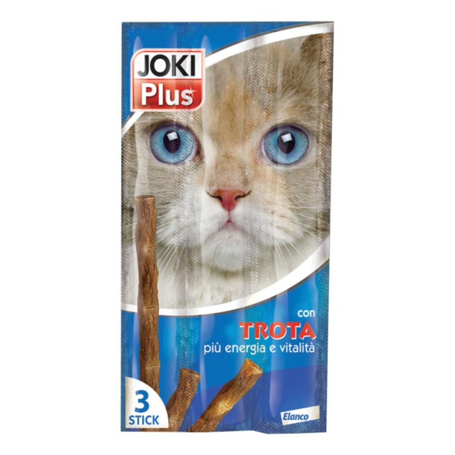 JOKI PLUS GATTO SNACK 3 STICKS TROTA 15GR
