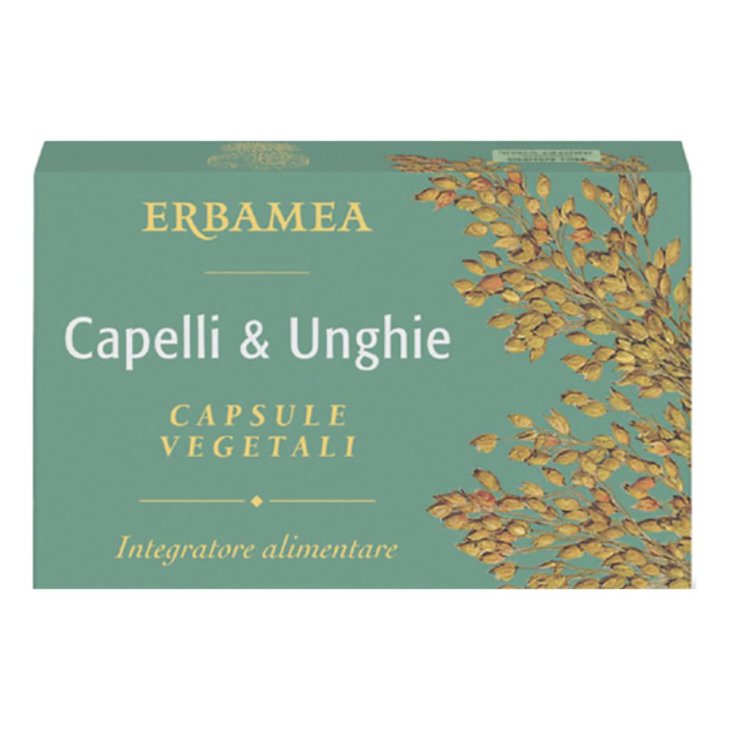 Erbamea, Capelli & Unghie, 24 Capsule Vegetali Erbamea, Capelli & Unghie, 24 Capsule Vegetali