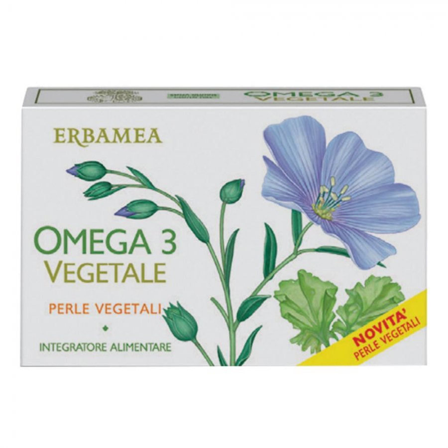 Omega 3 - Integratore Alimentare per la Pelle 30 Perle - Marca SaluteNatura