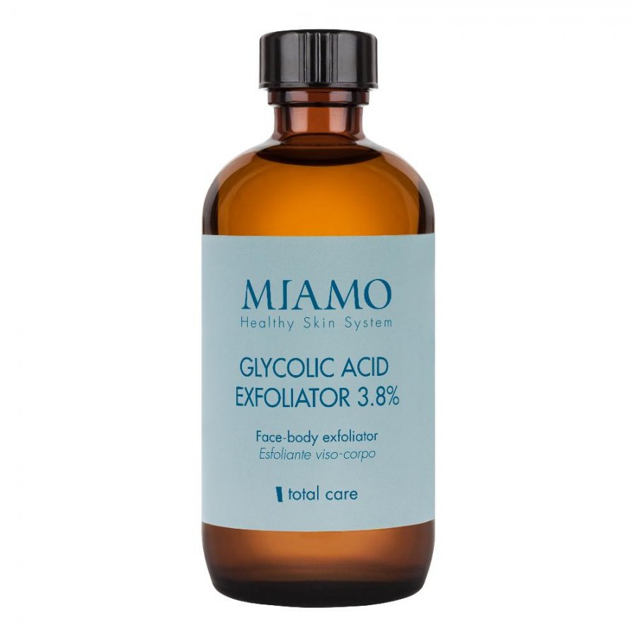 Miamo Glycolic Acid Exfoliator 3,8% 120ml - Esfoliante Viso e Corpo