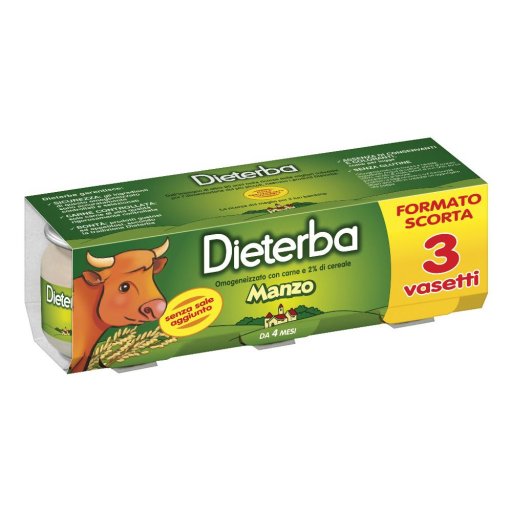 DIETERBA Omog.Manzo 3x80g