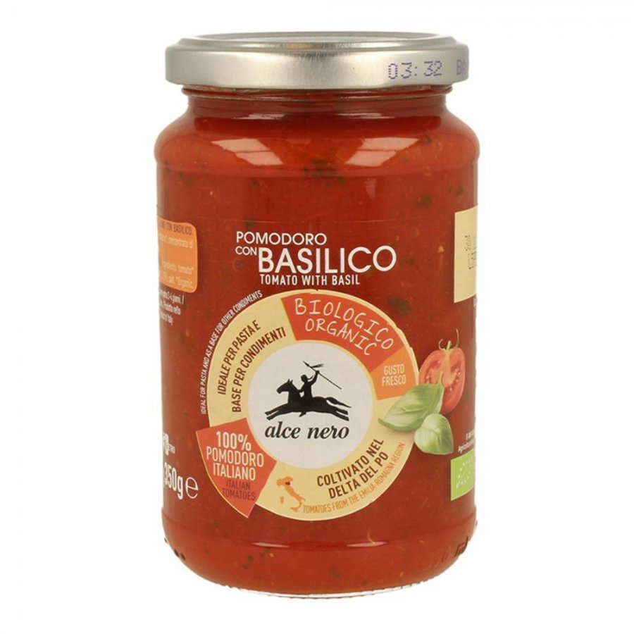 POMODORO C/BASILICO BIO 350G