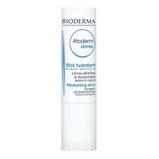 Bioderma Atoderm Levres Stick Labbra 4g - Stick Idratante al Gusto di Lampone per Labbra Secche e Sensibili