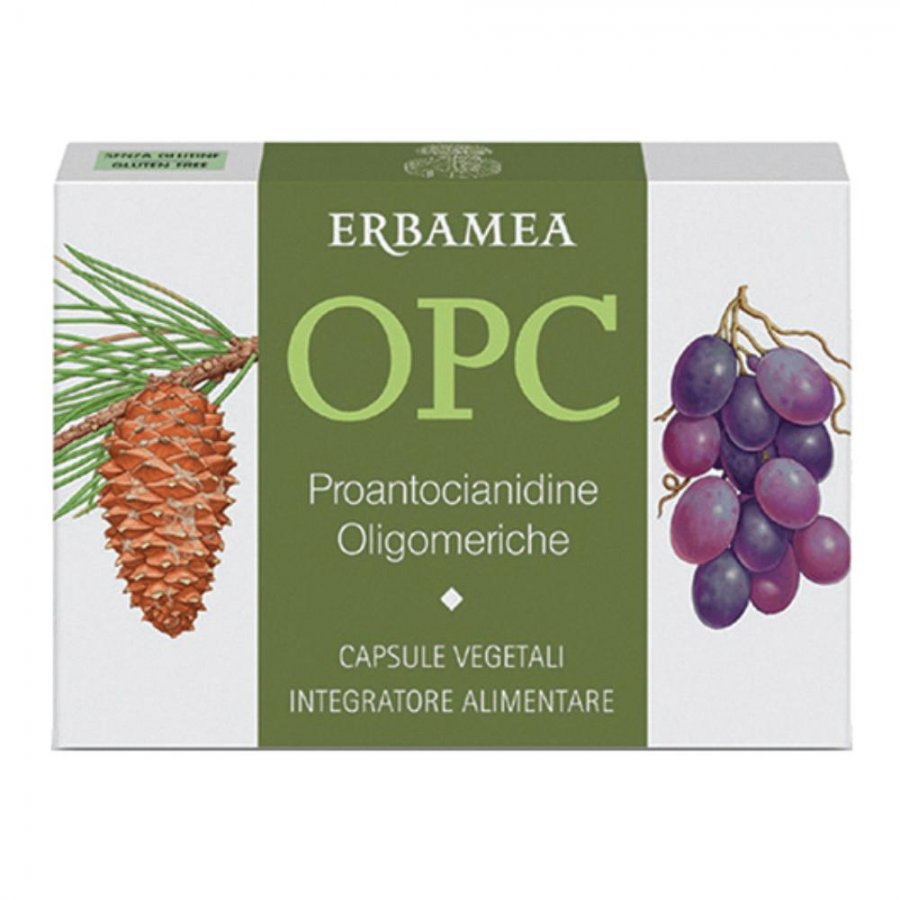 OPC - Proantocianidine Oligomeriche 24 Capsule - Marca SaluteNatura