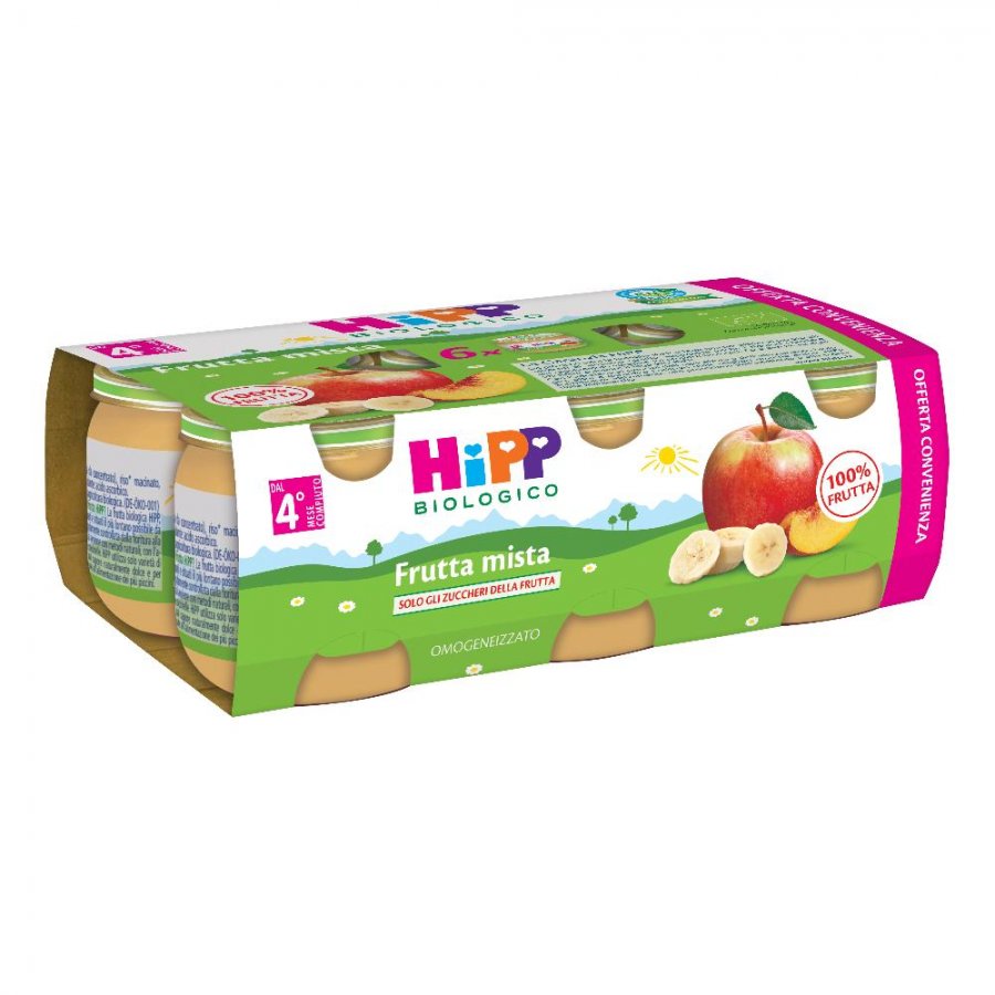 Hipp Bio Omog Frut M 100% 6x80