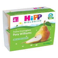 HiPP, Frutta Grattugiata Biologica Pera Williams, 4 x 100 g HiPP, Frutta Grattugiata Biologica Pera Williams, 4 x 100 g