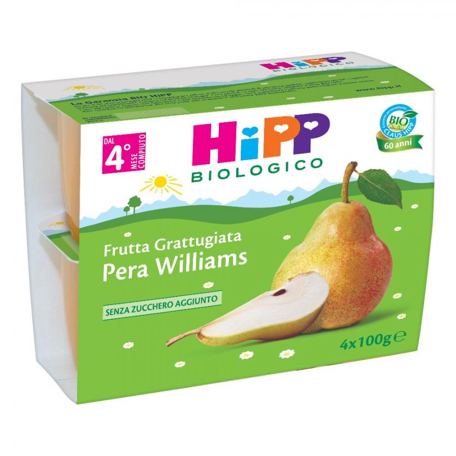 HIPP BIO MERENDAFRUT PERA4X100