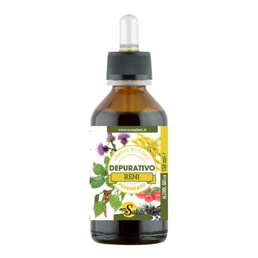 Depurativo Reni Potenziato Composto Officinale 100ml - Integratore Alimentare per il Benessere delle Vie Urinarie