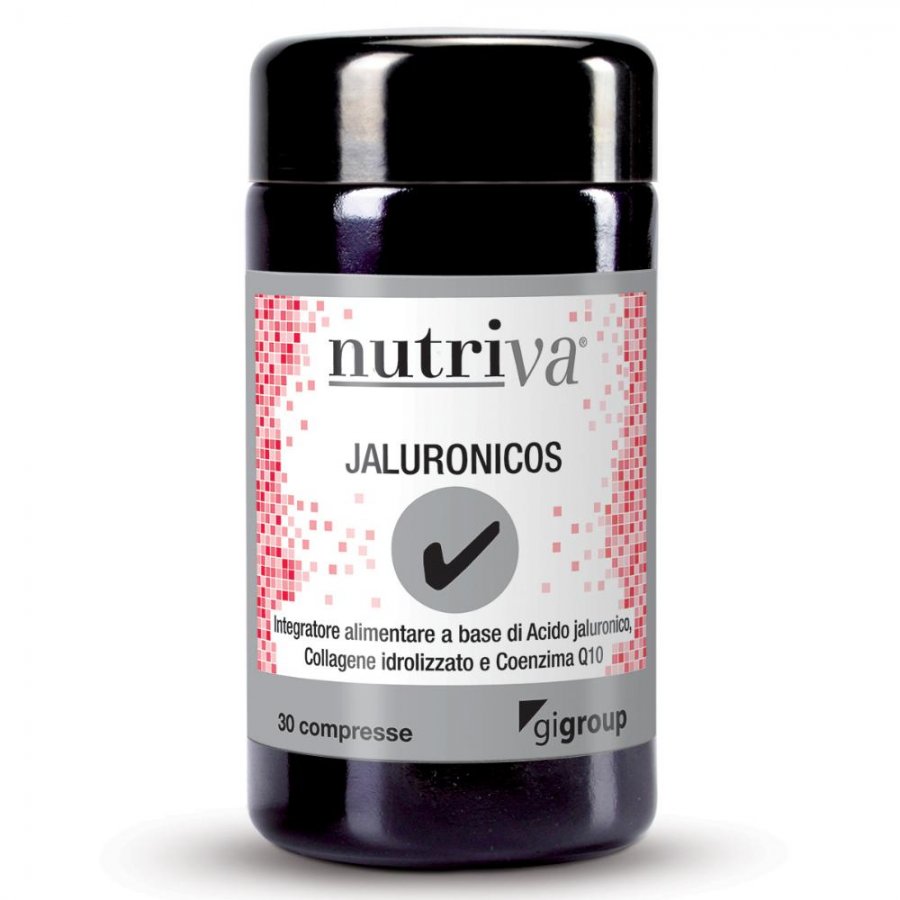 Nutriva Linea Antiossidante Jaluronicos Integratore Alimentare 30 compresse da 900 mg