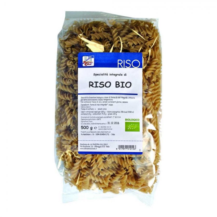 Fusilli Di Riso Integrale Bio 500 g