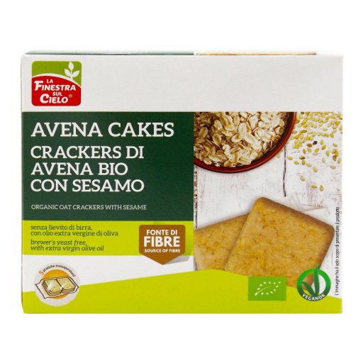 Crackers Avena Sesamo 250g