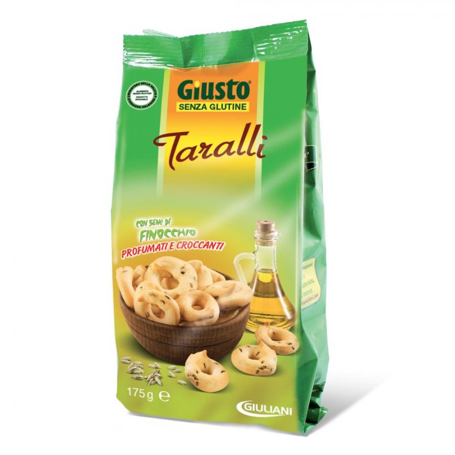 GIUSTO S/G Taralli Finocchio 175g